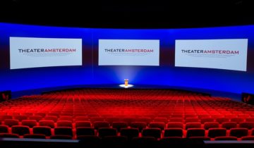 Overzicht theaterzaal van Theater Amsterdam.